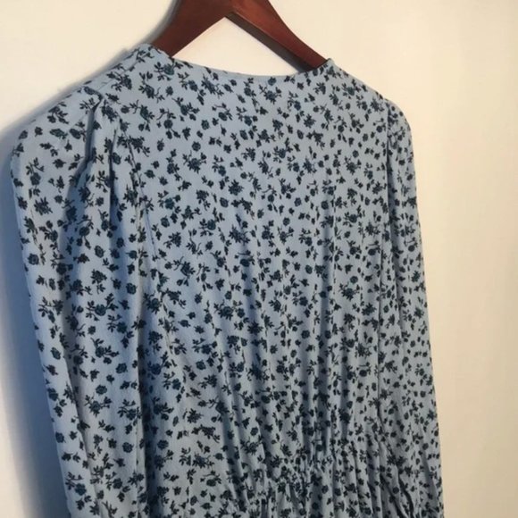 Wild Fable floral faux wrap dress szXS - Picture 8 of 11